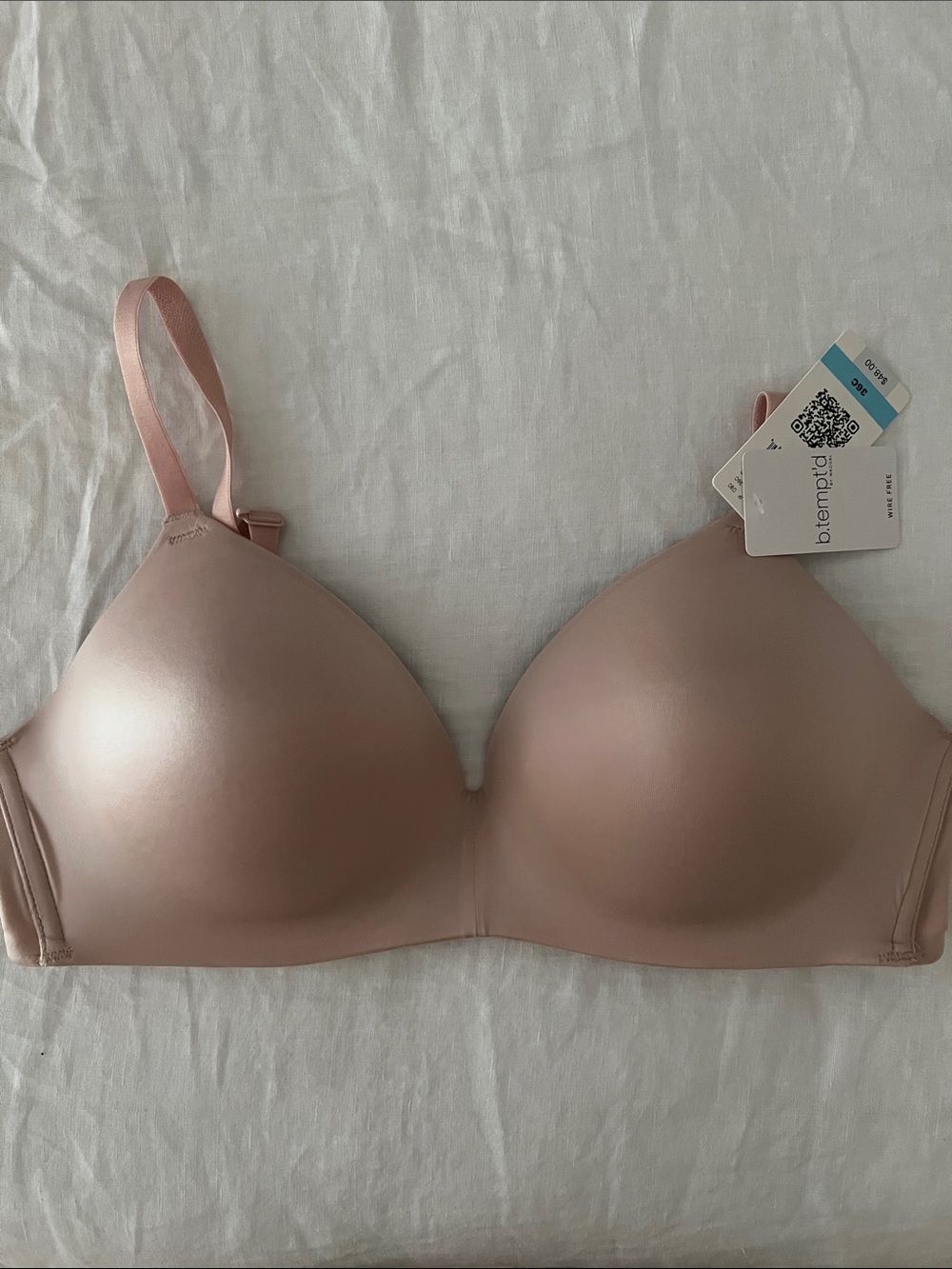 Wacoal Light Pink Seamless Molded T-Shirt Bra